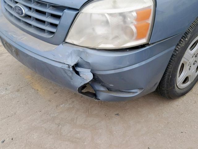 2FMZA51665BA75324 - 2005 FORD FREESTAR S BLUE photo 9