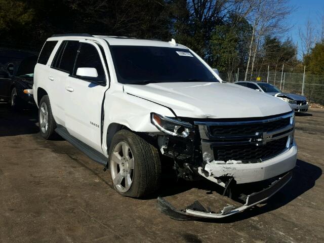 1GNSCBKC9HR118601 - 2017 CHEVROLET TAHOE C150 WHITE photo 1