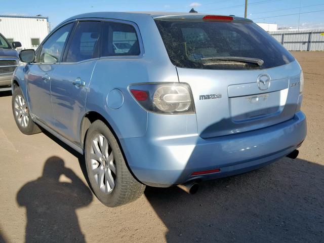 JM3ER293X70123262 - 2007 MAZDA CX-7 BLUE photo 3