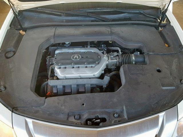 19UUA8F2XAA022719 - 2010 ACURA TL WHITE photo 7