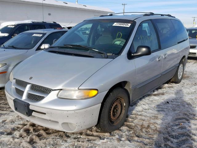 1B4GT54L0YB719754 - 2000 DODGE GRAND CARA 灰色 照片 2