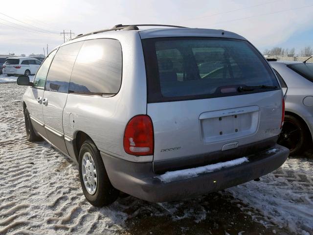 1B4GT54L0YB719754 - 2000 DODGE GRAND CARA 灰色 照片 3