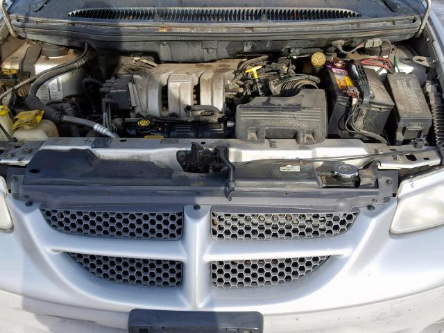 1B4GT54L0YB719754 - 2000 DODGE GRAND CARA 灰色 照片 7