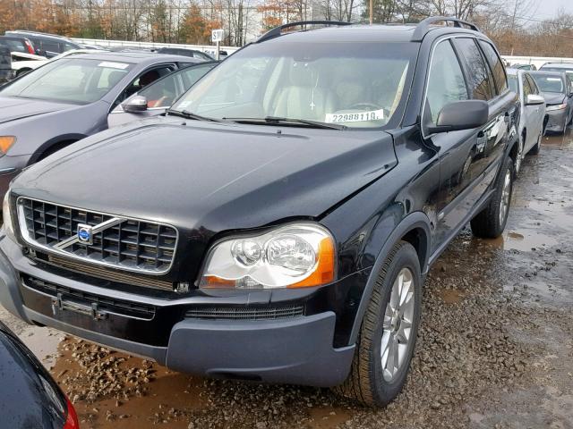 YV1CZ911951159707 - 2005 VOLVO XC90 T6 BLACK photo 2