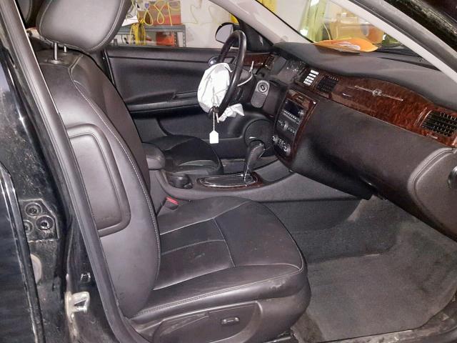 2G1WC5E34D1153338 - 2013 CHEVROLET IMPALA LTZ BLACK photo 5