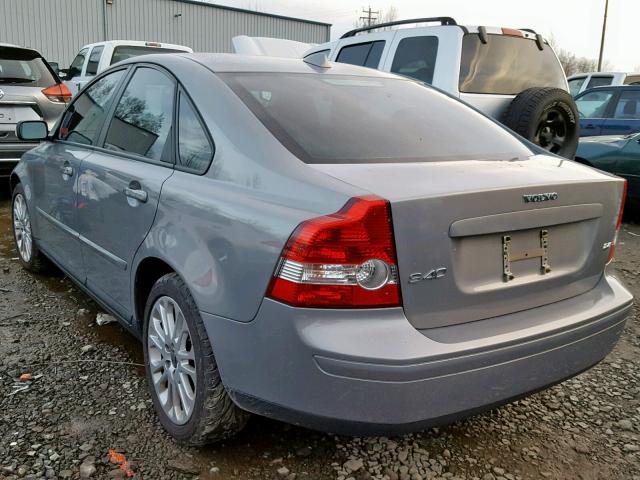 YV1MS382562223774 - 2006 VOLVO S40 2.4I GRAY photo 3