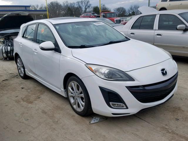 JM1BL1H50A1107972 - 2010 MAZDA 3 S WHITE photo 1