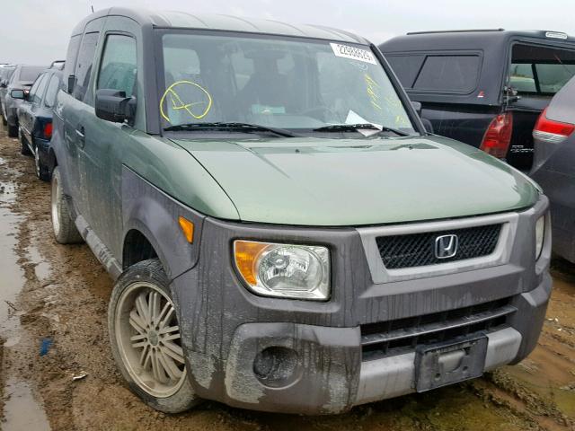 5J6YH28685L008475 - 2005 HONDA ELEMENT EX GREEN photo 1