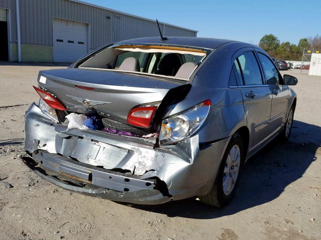 1C3LC46J38N242764 - 2008 CHRYSLER SEBRING LX SILVER photo 4