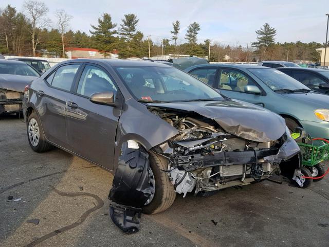 2T1BURHE5HC771735 - 2017 TOYOTA COROLLA L GRAY photo 1