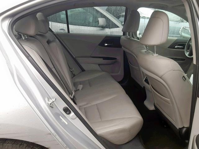 1HGCR2F87DA149079 - 2013 HONDA ACCORD EXL SILVER photo 6