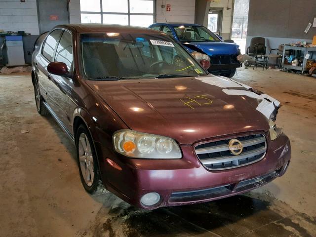 JN1DA31D03T517323 - 2003 NISSAN MAXIMA GLE Tünd qırmızı foto 1