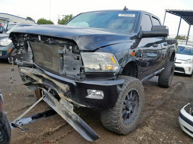 3C6UR5DL3GG113107 - 2016 RAM 2500 SLT BLACK photo 2