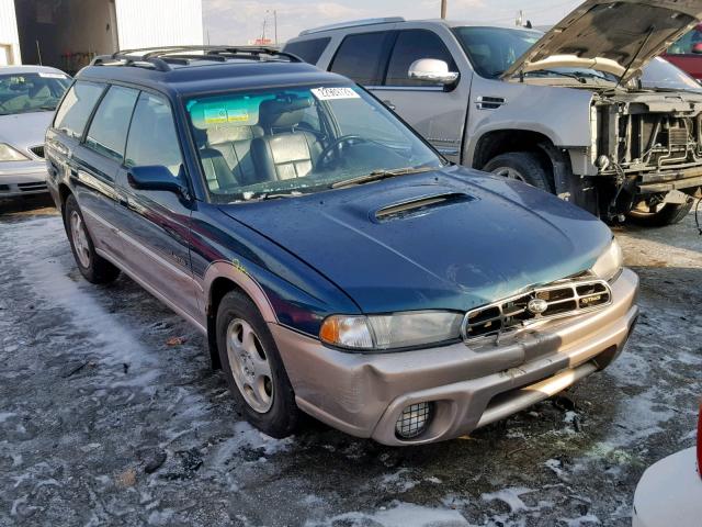 4S3BG685XX7661107 - 1999 SUBARU LEGACY OUT GREEN photo 1