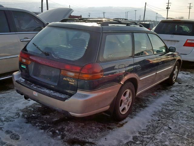 4S3BG685XX7661107 - 1999 SUBARU LEGACY OUT GREEN photo 4