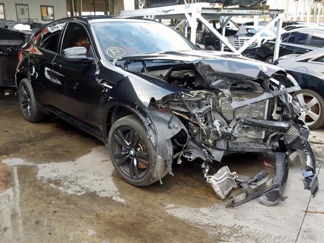 5YMGZ0C53DLL30125 - 2013 BMW X6 M BLACK photo 1