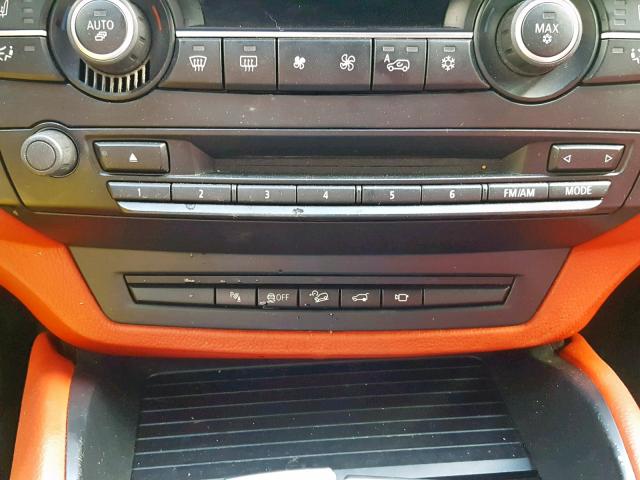 5YMGZ0C53DLL30125 - 2013 BMW X6 M BLACK photo 9