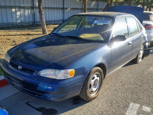 1NXBR12E3WZ130431 - 1998 TOYOTA COROLLA VE GREEN photo 2