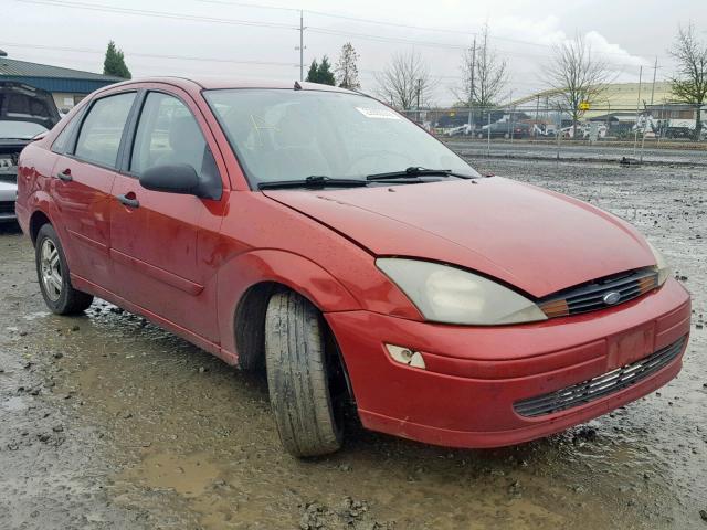 1FAFP34394W167610 - 2004 FORD FOCUS SE C RED photo 1