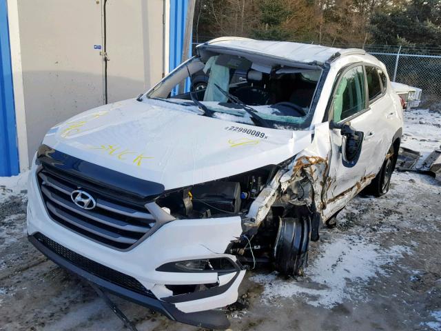 KM8J3CA46GU214293 - 2016 HYUNDAI TUCSON LIM WHITE photo 2