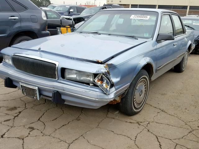 1G4AG5549S6472475 - 1995 BUICK CENTURY SP BLUE photo 2