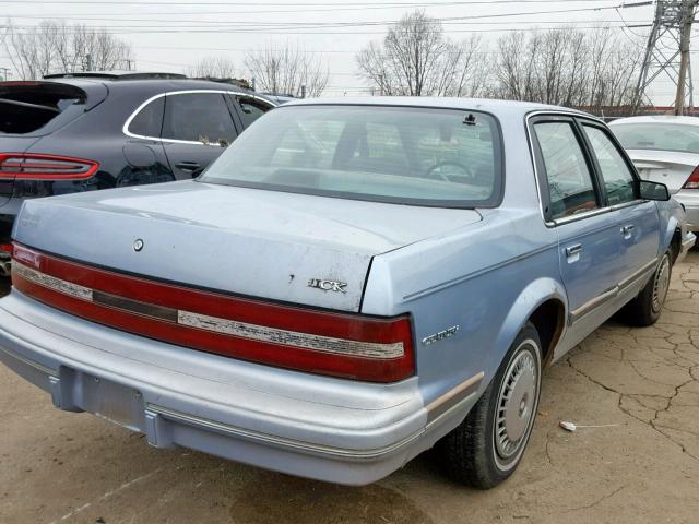 1G4AG5549S6472475 - 1995 BUICK CENTURY SP BLUE photo 4