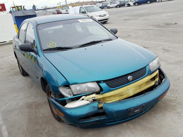 JM1BA1414S0143275 - 1995 MAZDA PROTEGE DX GREEN photo 1