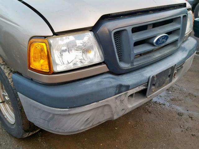 1FTYR10D55PA89290 - 2005 FORD RANGER GOLD photo 9