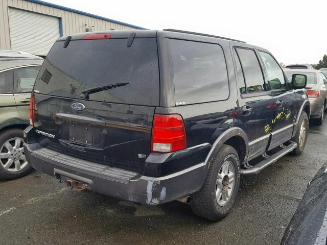 1FMFU15L24LB10331 - 2004 FORD EXPEDITION BLACK photo 4