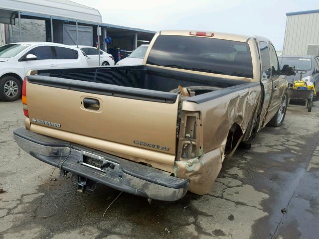 2GCEC19V911136229 - 2001 CHEVROLET SILVERADO GOLD photo 4