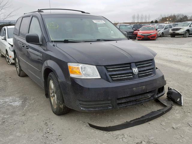 2D4RN4DE4AR469219 - 2010 DODGE GRAND CARA BLACK photo 1