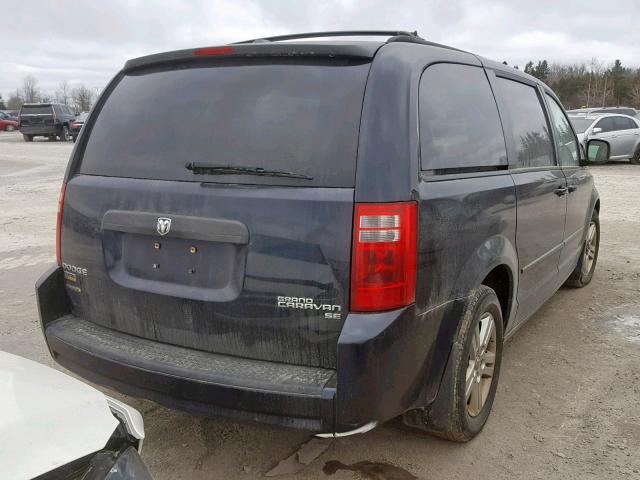 2D4RN4DE4AR469219 - 2010 DODGE GRAND CARA BLACK photo 4