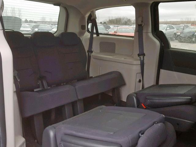 2D4RN4DE4AR469219 - 2010 DODGE GRAND CARA BLACK photo 6