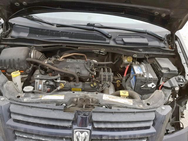 2D4RN4DE4AR469219 - 2010 DODGE GRAND CARA BLACK photo 7