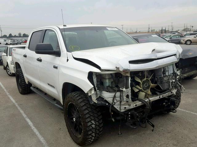 5TFDY5F13EX379677 - 2014 TOYOTA TUNDRA CRE WHITE photo 1