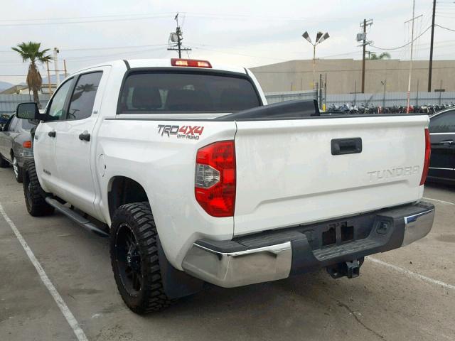 5TFDY5F13EX379677 - 2014 TOYOTA TUNDRA CRE WHITE photo 3