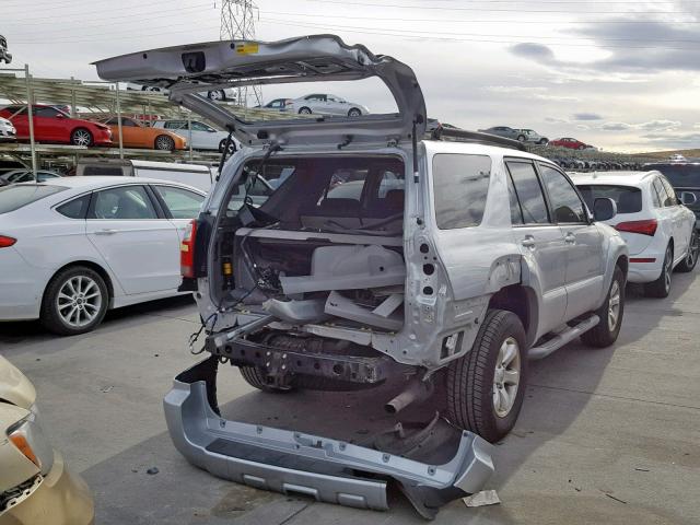 JTEBU14R68K016453 - 2008 TOYOTA 4RUNNER SR 银色 照片 4
