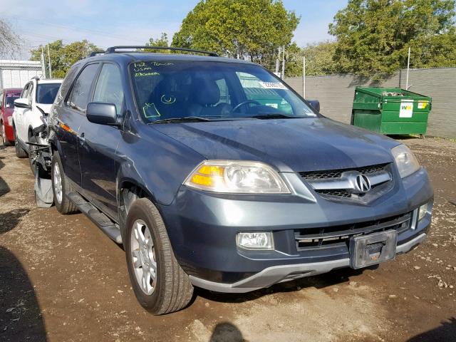 2HNYD18816H539054 - 2006 ACURA MDX TOURIN BLUE photo 1