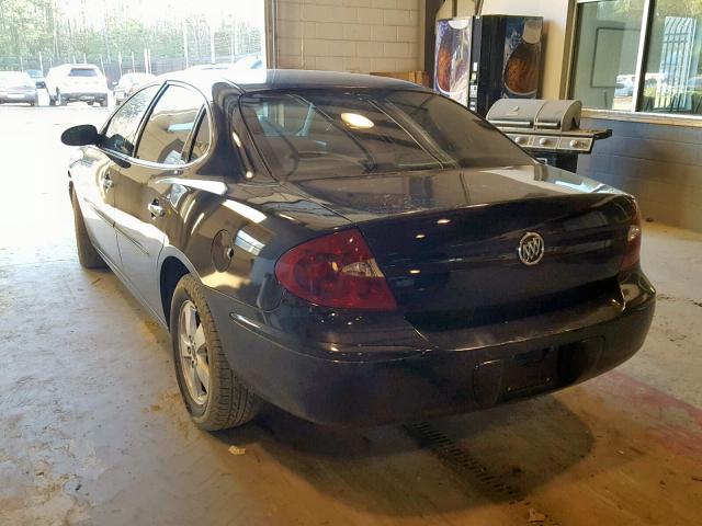 2G4WC532751302906 - 2005 BUICK LACROSSE C BLACK photo 3