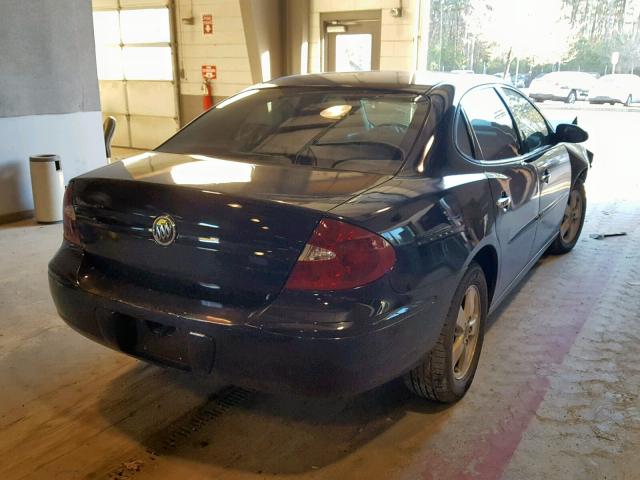 2G4WC532751302906 - 2005 BUICK LACROSSE C BLACK photo 4