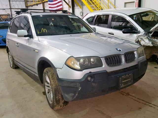 WBXPA93414WA63406 - 2004 BMW X3 3.0I SILVER photo 1