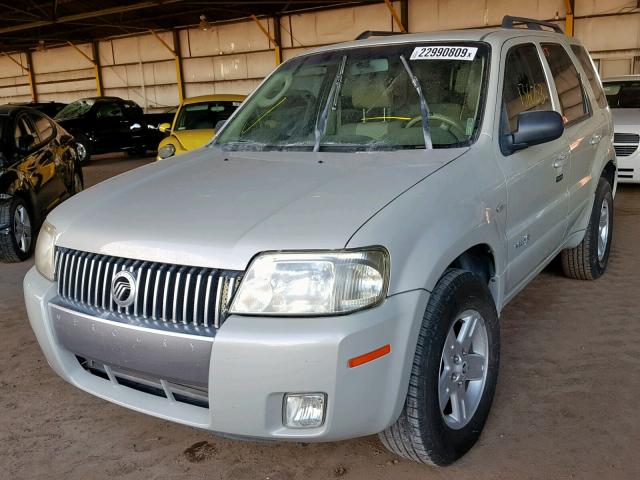 4M2CU39H17KJ00807 - 2007 MERCURY MARINER HE კრემისფერი ფოტო 2