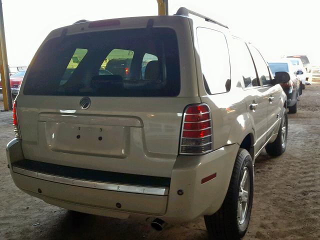 4M2CU39H17KJ00807 - 2007 MERCURY MARINER HE კრემისფერი ფოტო 4
