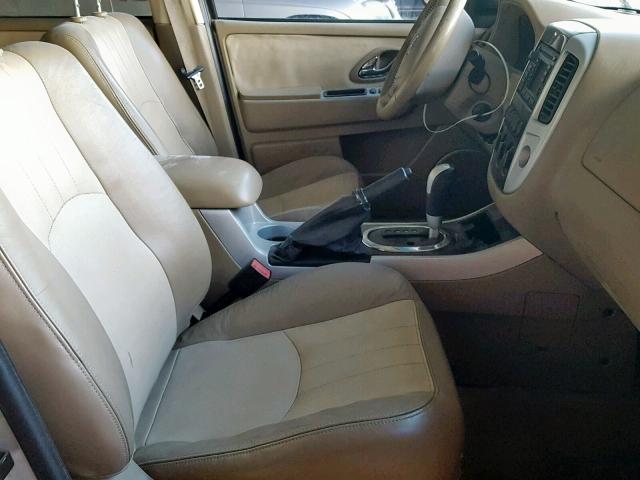 4M2CU39H17KJ00807 - 2007 MERCURY MARINER HE კრემისფერი ფოტო 5
