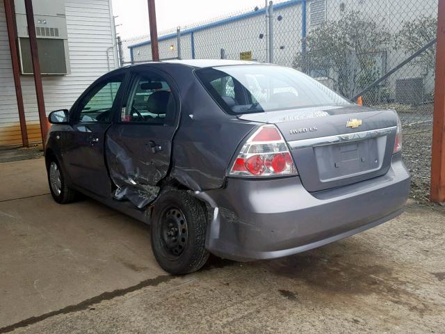 KL1TD56678B114370 - 2008 CHEVROLET AVEO BASE Boz foto 3