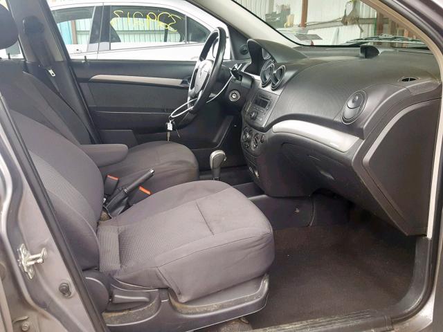 KL1TD56678B114370 - 2008 CHEVROLET AVEO BASE Boz foto 5