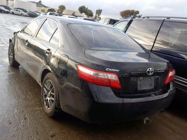 4T4BE46KX9R131163 - 2009 TOYOTA CAMRY BASE BLACK photo 3