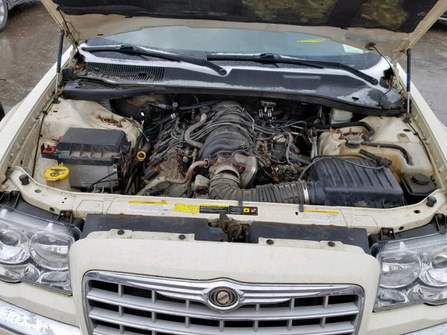 2C3JA63H75H100853 - 2005 CHRYSLER 300C WHITE photo 7