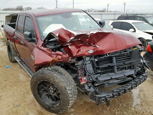 1C6RR6FT1JS131775 - 2018 RAM 1500 ST BURGUNDY photo 1