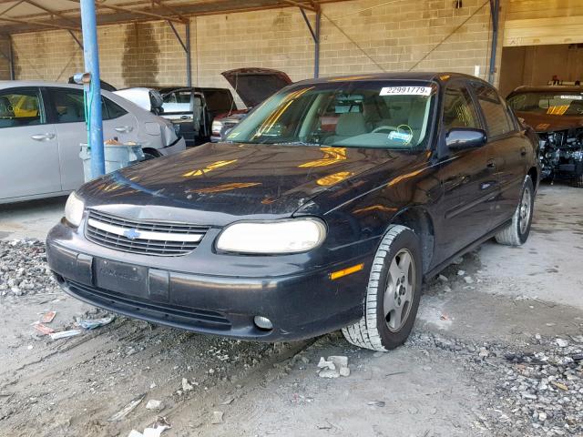 1G1NE52J23M645555 - 2003 CHEVROLET MALIBU LS შავი ფოტო 2